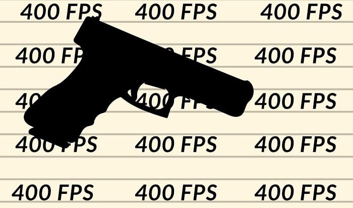 the 400 FPS airsoft gun