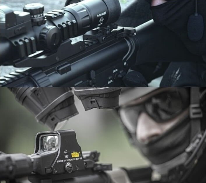 some of the top sights and scopes for airsoft games