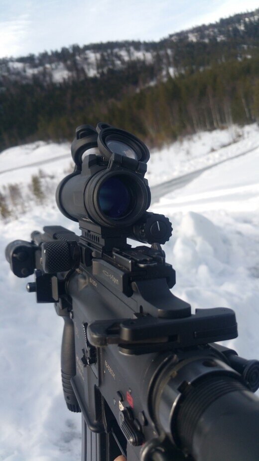 Airsoft guns in cold environment