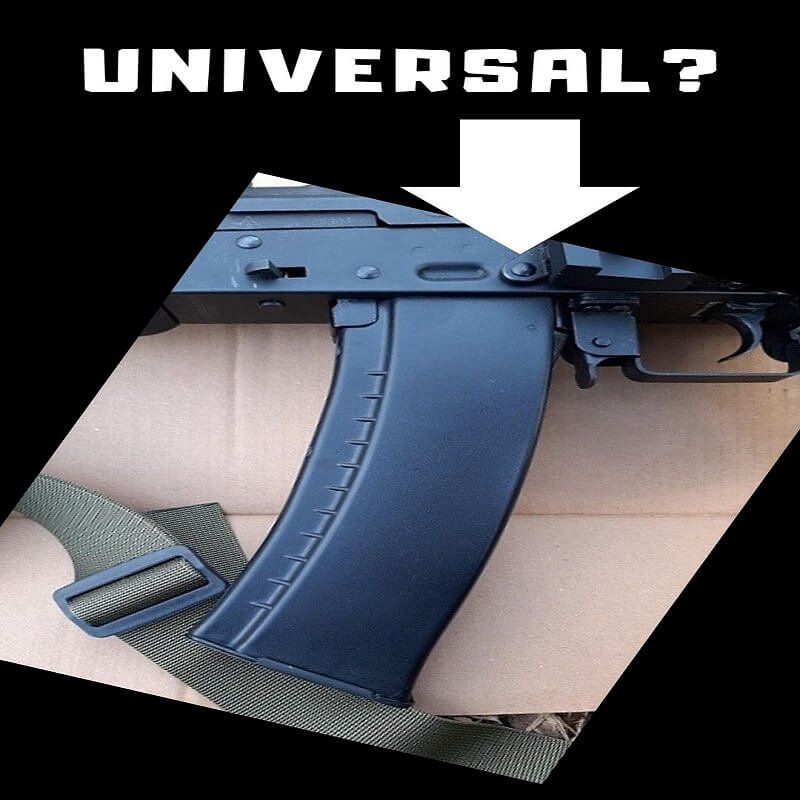 Airsoft magazine that's universal for it's platform